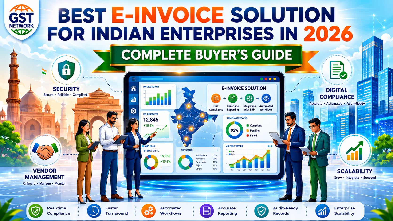 Best E-Invoice Solution for Indian Enterprises in 2026: Beyond IRN Generation